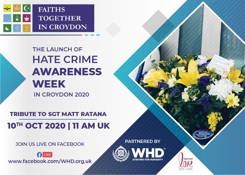 Lanch of Hate Crime Awareness Week 1